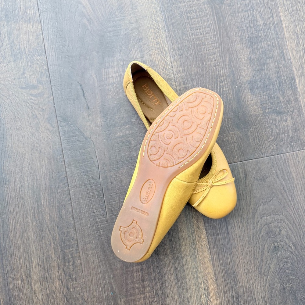NEW Born Brin Flats | Sunflower Yellow | Size: 6.5 - Picture 7 of 8